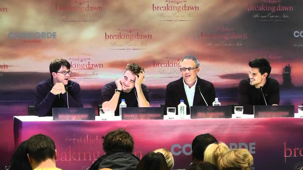 Robert Pattinson & Taylor Lautner - Breaking Dawn Press Conference Berlin - 18.11.2011 Part 2