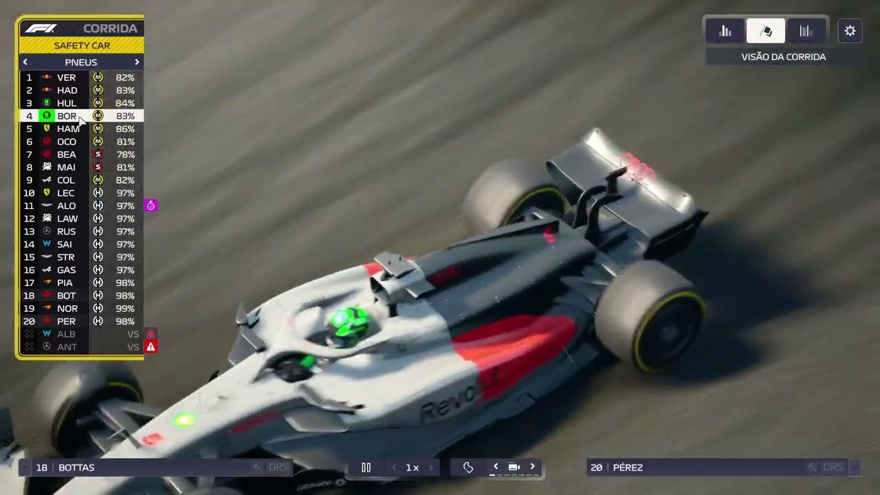 F1 TREINO LIVRES 3 GP DA AUSTRÁLIA HAMILTON RÁPIDO F1 MANEGER 24