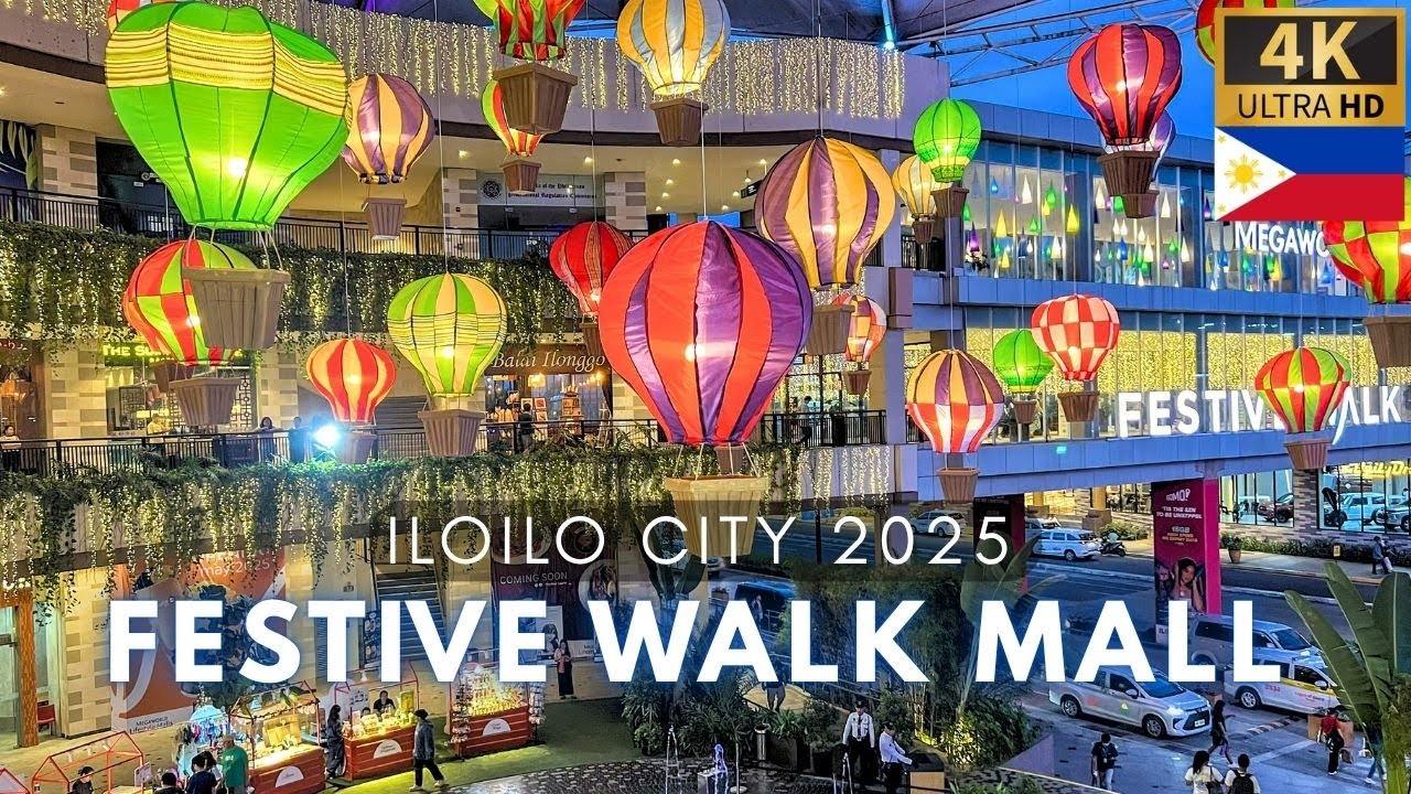 The Modern Mall of ILOILO CITY - FESTIVE WALK [4K Walk] Philippines - May 2025 Update