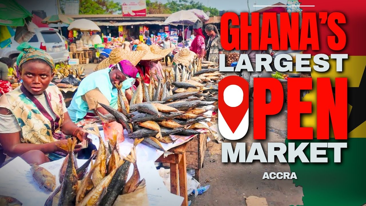 Ghana Market Tour in Accra | Discover Traditional African Foods & Culture