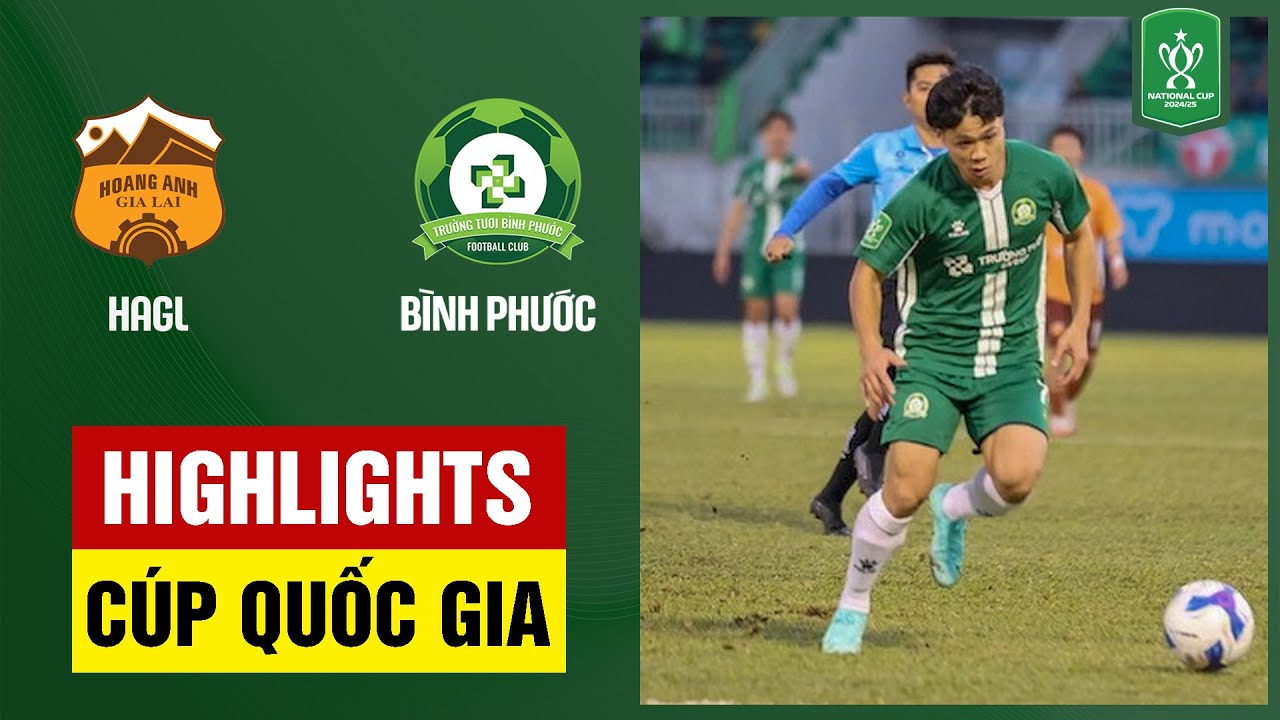 Highlights: HAGL - Trường Tươi Bình Phước | Công Phượng nổ súng, loạt penalty cân não