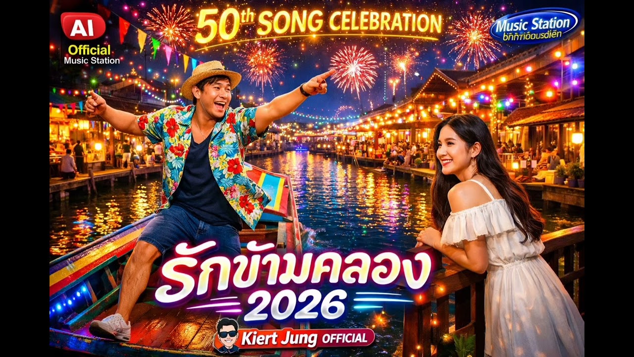รักข้ามคลอง - [2026 Super Sam-Cha EDM] | Kiert Jung x AI Official x บันเทิงอย่างเดียว