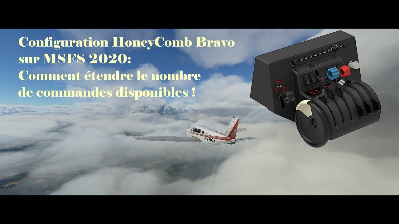 Configuration Honeycomb Bravo Throttle, Episode 2 : Configuration étendue.