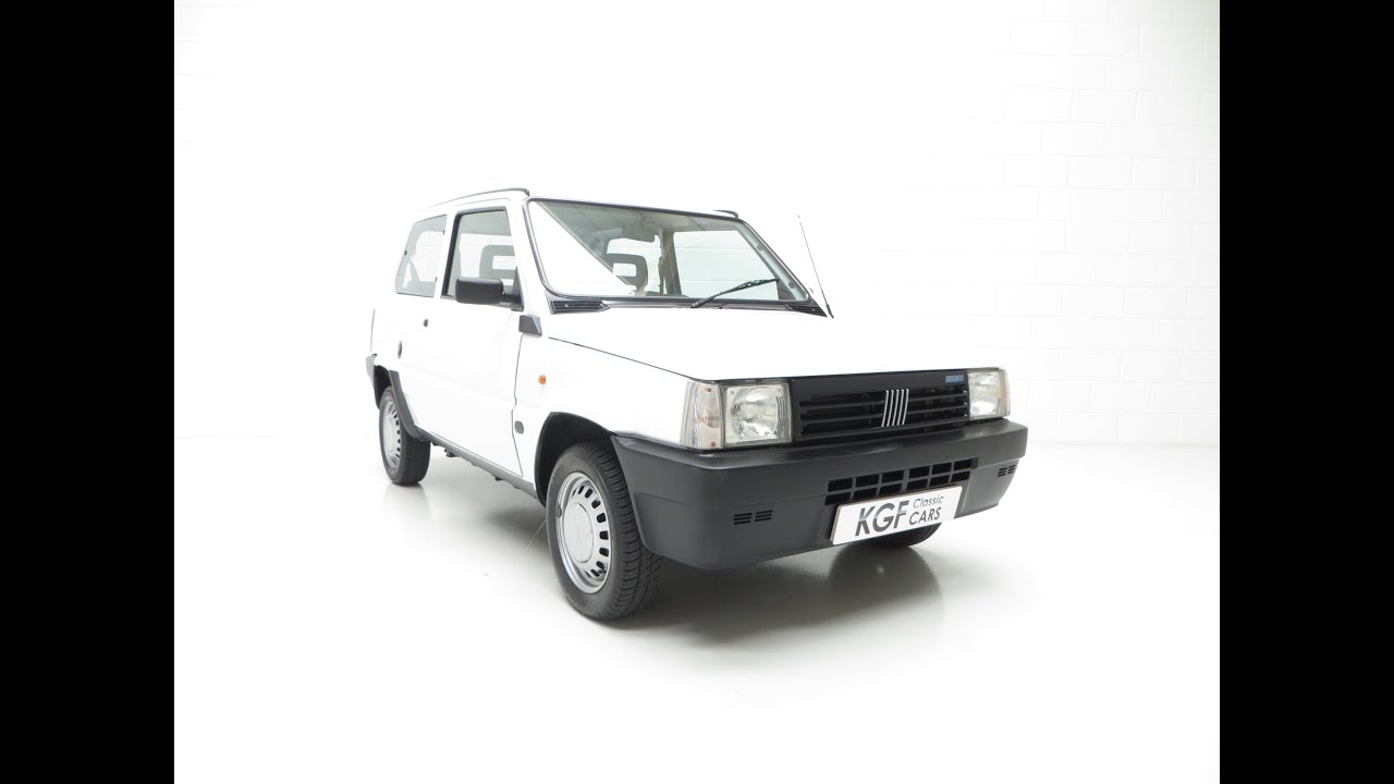 A Pristine and Very Rare Fiat Panda 1000 Selecta with Just 38,286 Miles from New - SOLD!