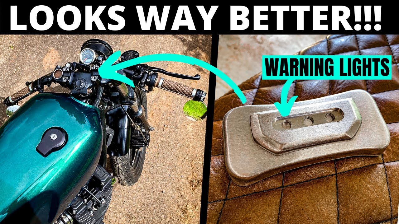 ★ FIXED The UGLY HANDLEBAR MOUNTS On A Friends CAFE RACER - XJ650 YAMAHA