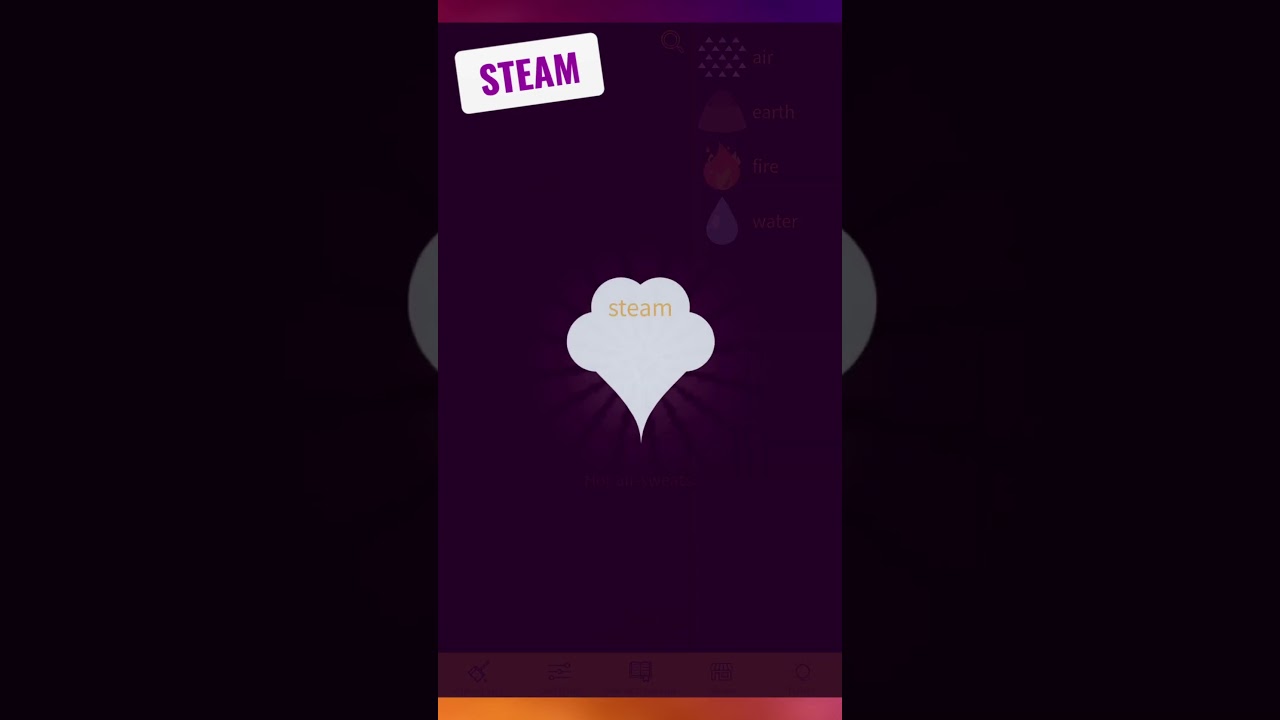 Easy: Steam In Little Alchemy 2! #tutorial #littlealchemy2 #shorts