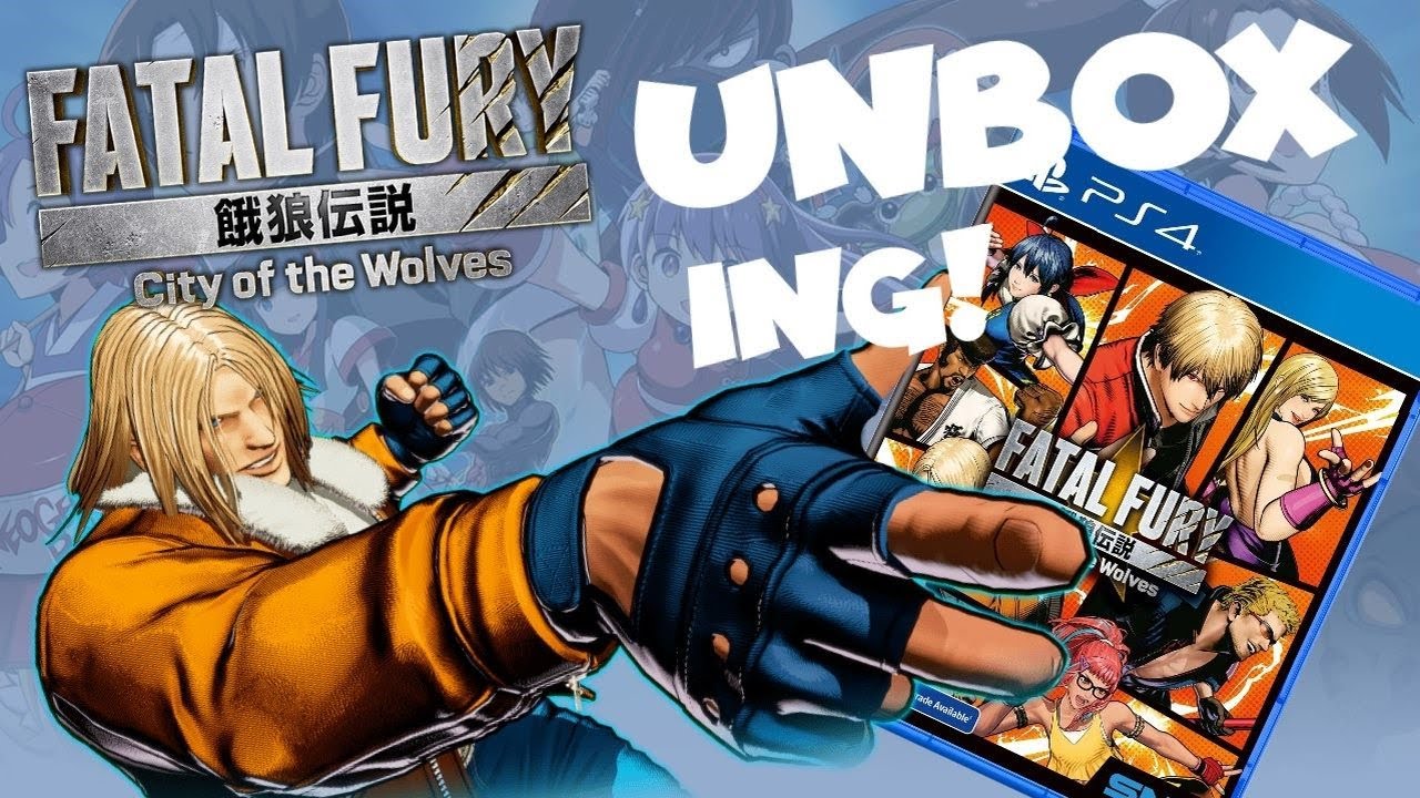 UNBOXING + TRÁILER - FATAL FURY: CITY OF THE WOLVES - PLAYSTATION 4 - PS4