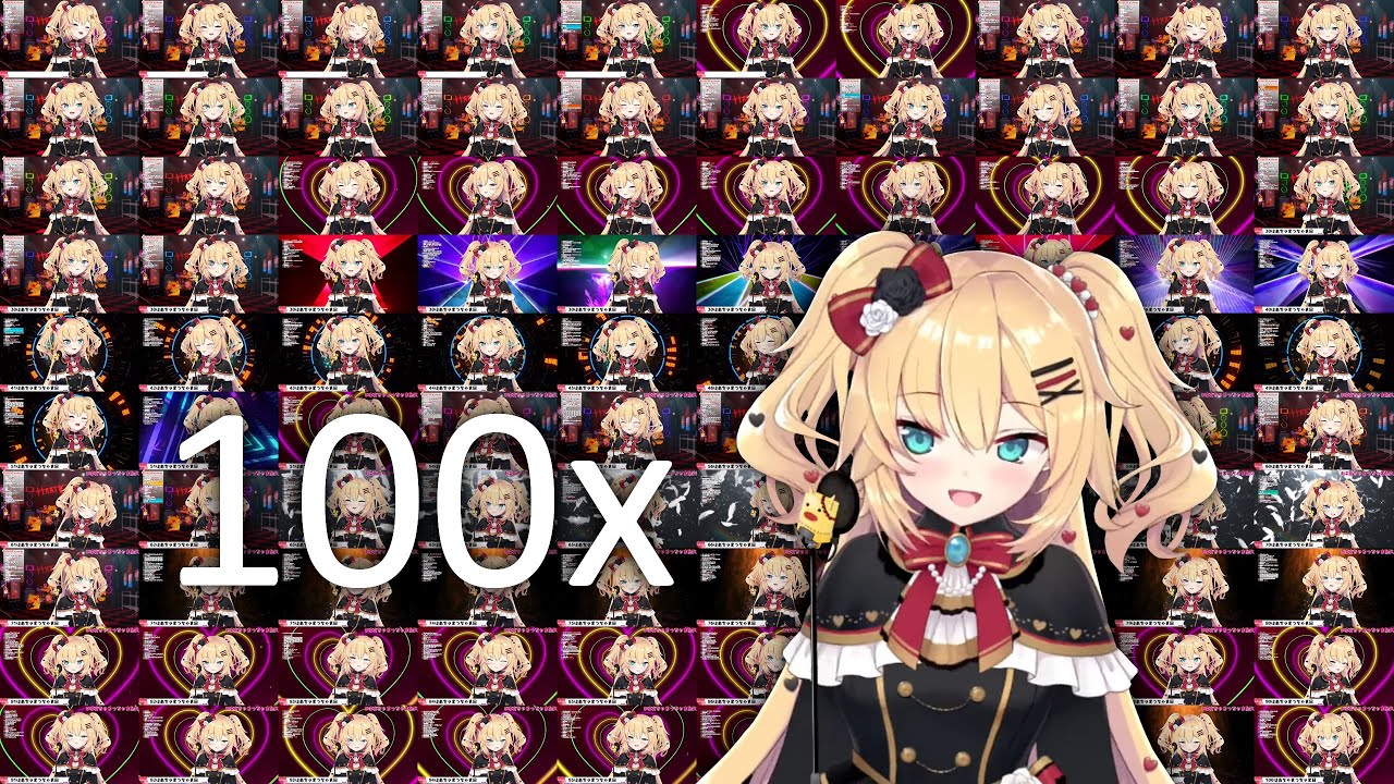 100 Haachama Chama~! [4K]