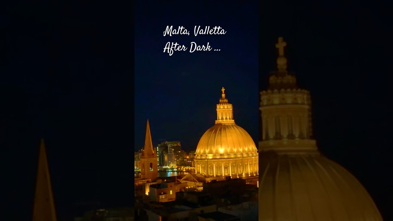 Malta 🇲🇹 Valletta // A Night in Valletta.