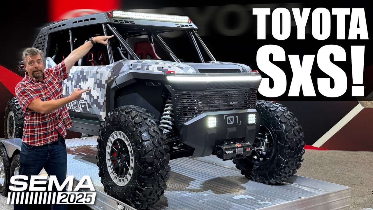 Toyota конкурирует с Polaris и Can-Am с концептом Scion 01 Side by Side!