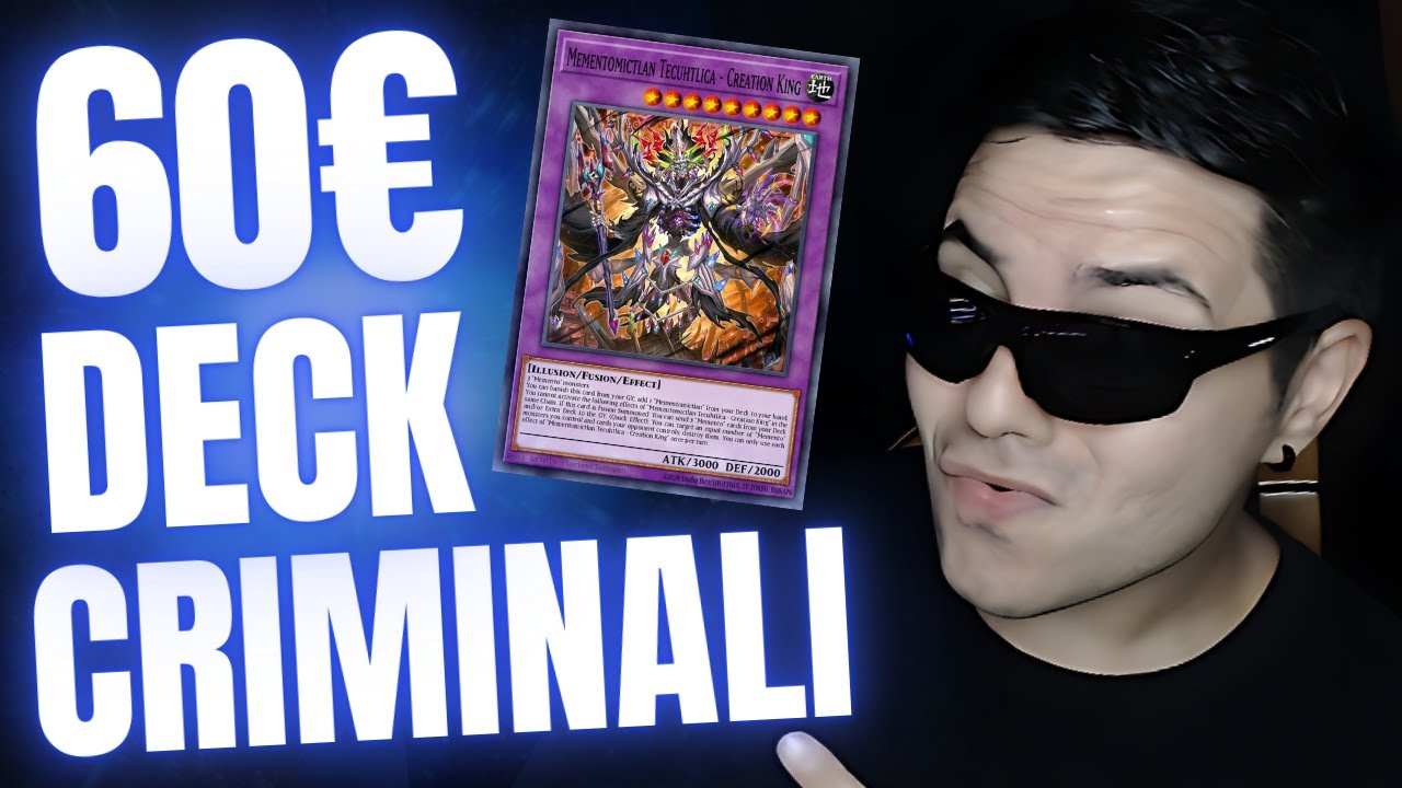 MEMENTO BUDGET! DECK CRIMINALI IL RITORNO! YU-GI-OH ITA