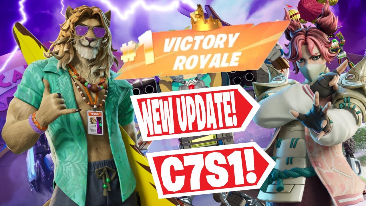 New Update! Chapter 7 Season 1 Zero Build Duo Gameplay Full Game - calizaza