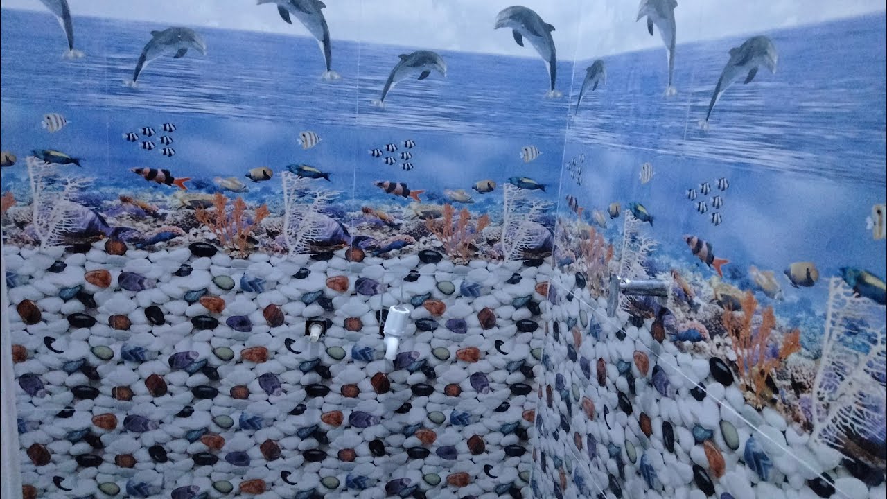 bathroom tiles dolphin wali  fish wali kajaria 2580, nisharmalik696@gmail