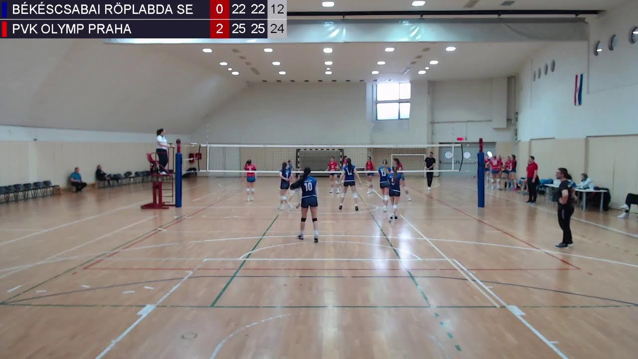 13.2.2026. MEVZA JUNIOR CLUB CHAMP., POOL D (W), Békéscsabai Röpl. SE (HUN) -  PVK Olymp Praha (CZE)