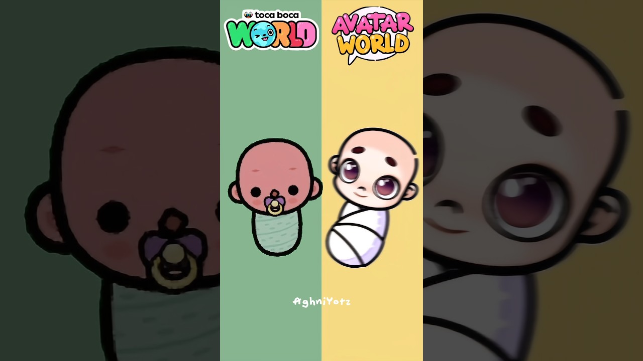 TOCA BOCA VS AVATAR WORLD | WHICH IS BETTER ? #tocaboca #genderswap #pazu #avatarworld