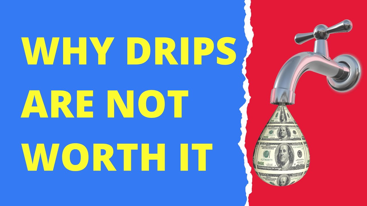 Why Dividend ReInvestment Plans are not worth it [DRIPs]