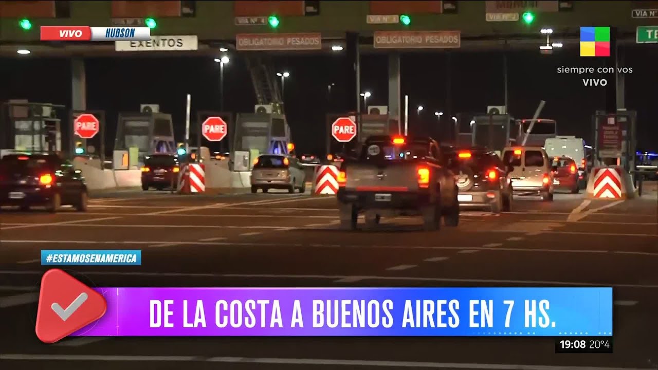 ⚠️ Se complica el regreso del fin de semana largo de Pascuas
