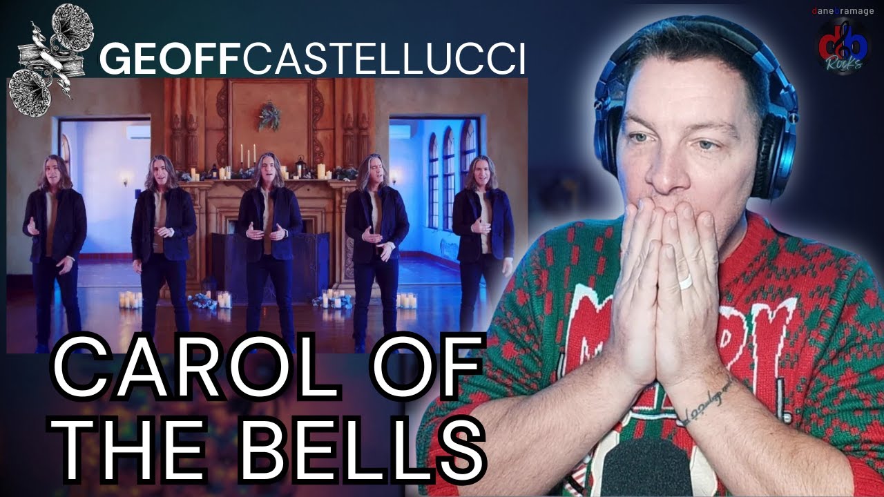 ВПЕРВЫЕ СЛЫШУ Джеффа Кастеллуччи — CAROL OF THE BELLS 🇺🇸 Версия бас-гитариста | РЕАКЦИЯ