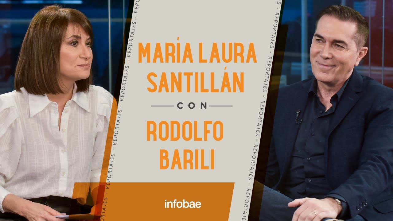 Rodolfo Barili con María Laura Santillán: 