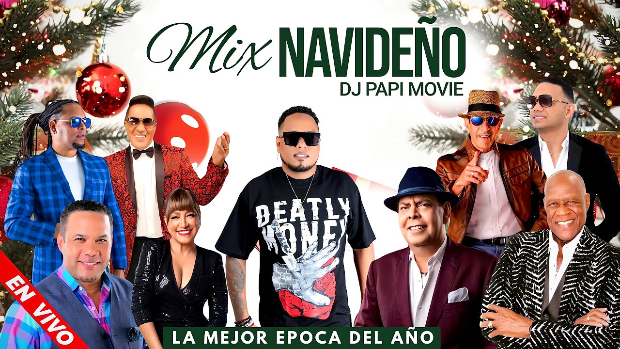🇩🇴 🎄MIX NAVIDE&Ntilde;O MERENGUE CL&Aacute;SICO  Y T&Iacute;PICO  DJ PAPI MOVIE BAILABLE  EN NAVIDAD LA MEJOR EPOCA 🎅🏻