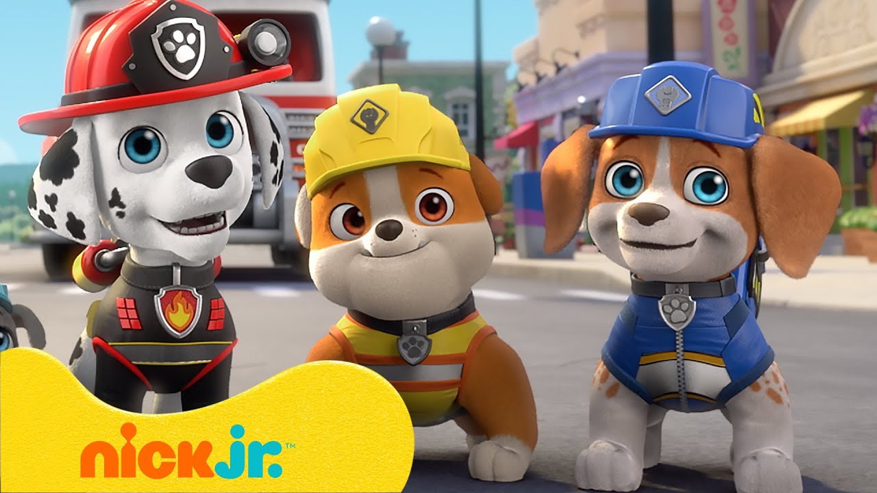 فريق رابل | فريق دوريات المخلاب يلتقي بالطاقم | Nick Jr. Arabia