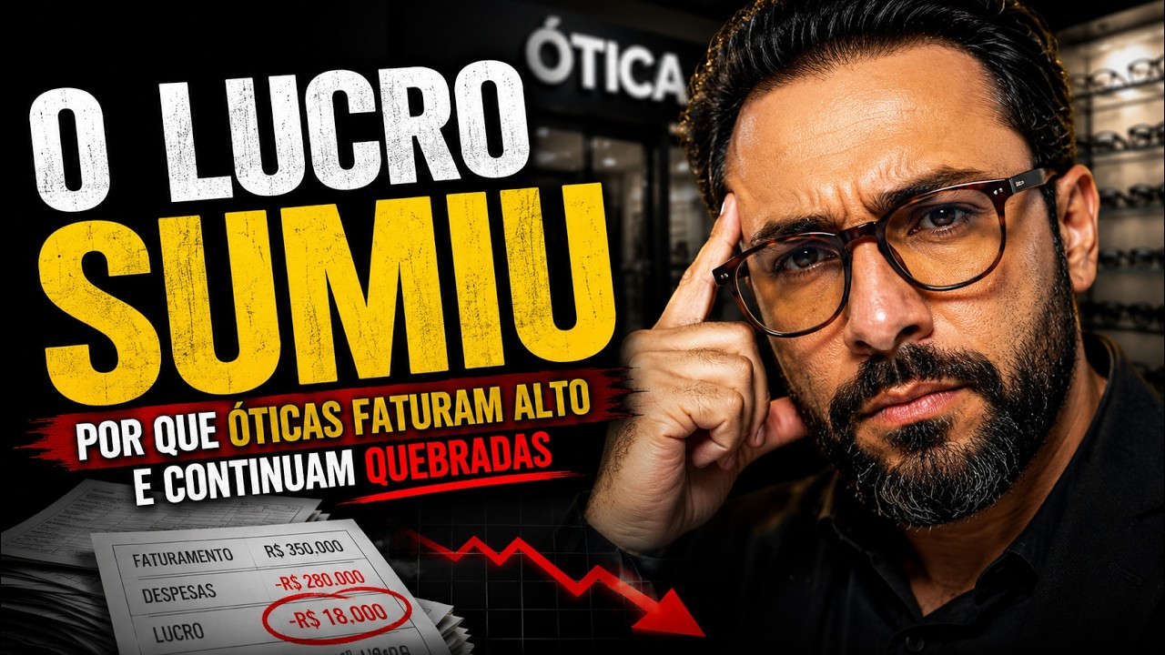 Quanto uma Ótica REALMENTE fatura (e por que a maioria não prospera) Por Alexandre Borges