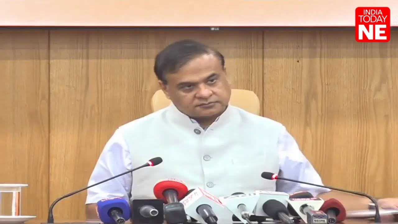 LIVE || Assam CM addresses media on key decisions from today&rsquo;s Assam Cabinet meeting