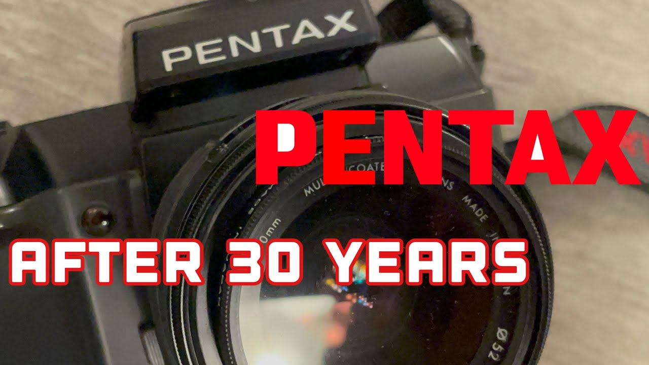 #pentax #photography Finally a working Pentax SFX after 30 years #happy