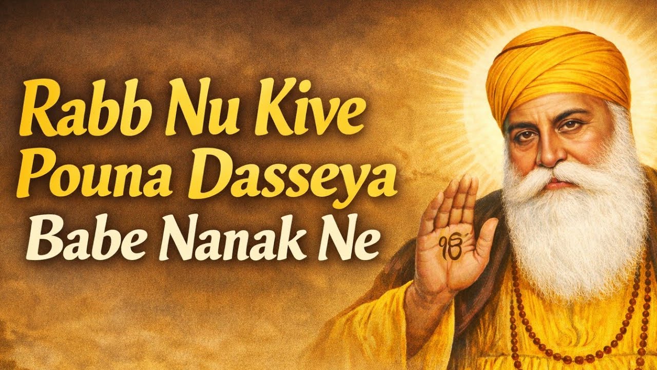 RAB NU KIVEN PAUNA DASSIA — BABE NANAK NE | Guru Nanak Dev Ji Spiritual Song- Nirmal Bhar Singh Puri