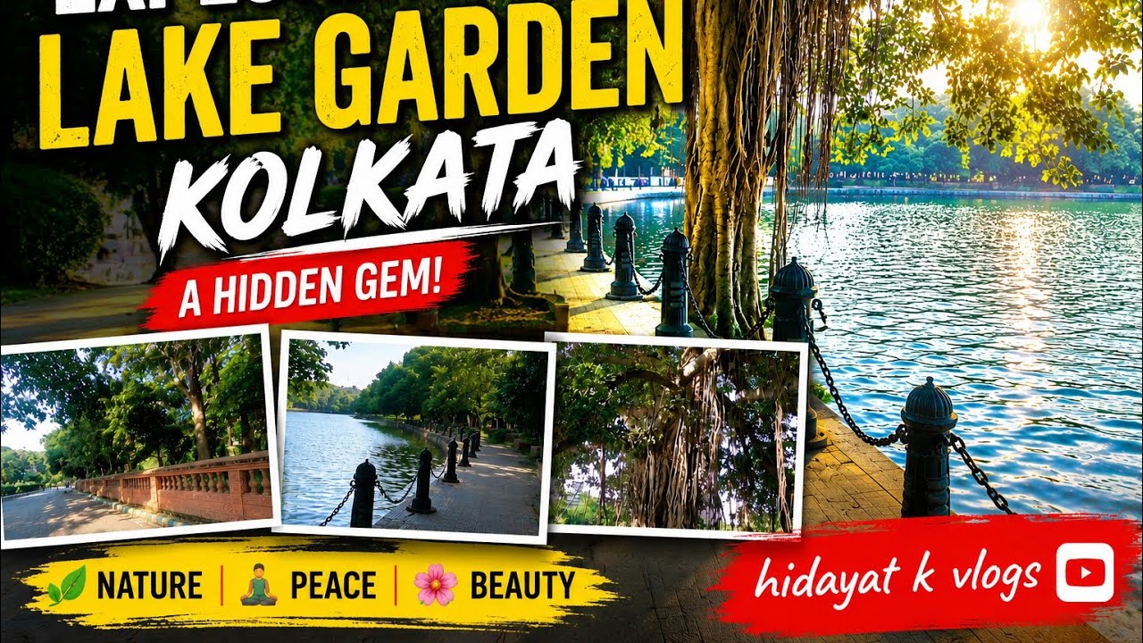 Lake Garden || Kolkata Ka Best Couple Park ।। Dhakuria lake ।। Rabindra Sarovar park vlog।।