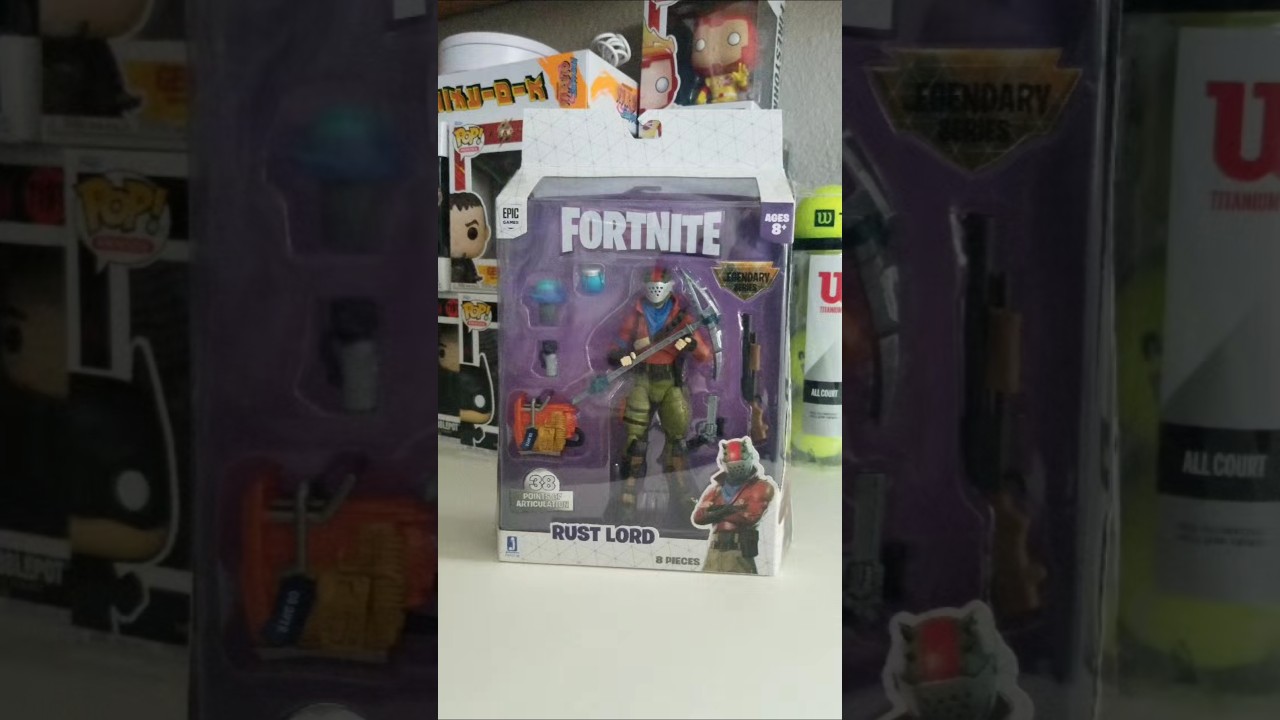Fortnite Rust Lord Action Figure Unboxing #fortnite #actionfigures #unboxing