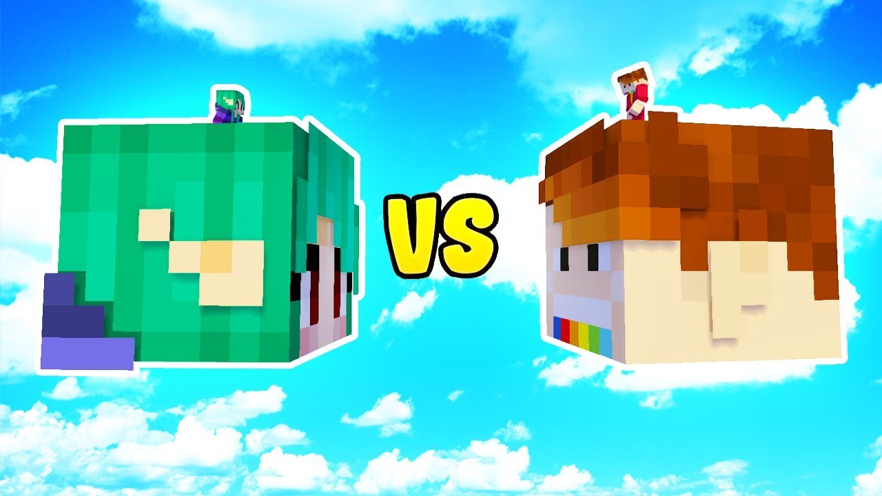 WIELKI CZOKLET VS WIELKA GAENALI - Minecraft | CZOKLET VS GAENALI