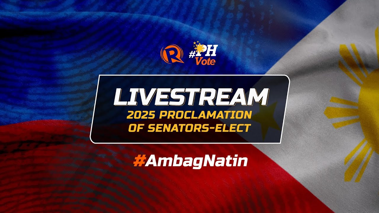 Proclamation of winning senators in the 2025 elections