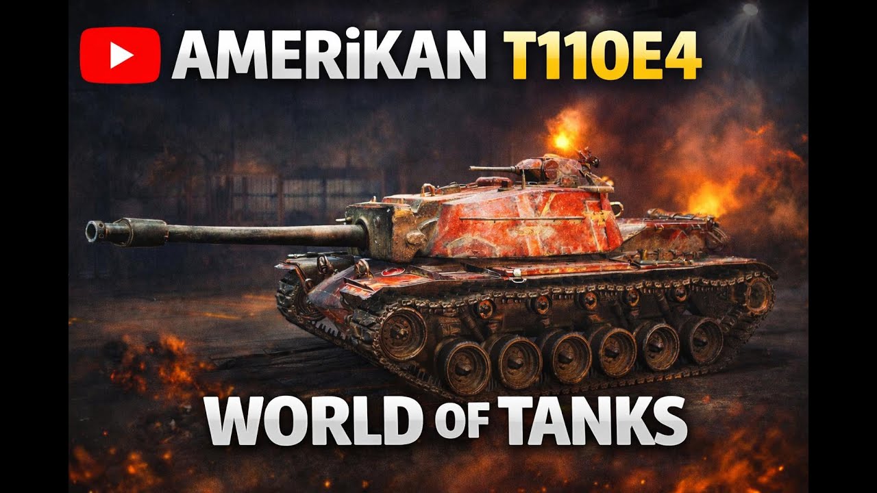 WORLD OF TANKS | AMERİKAN T110E4