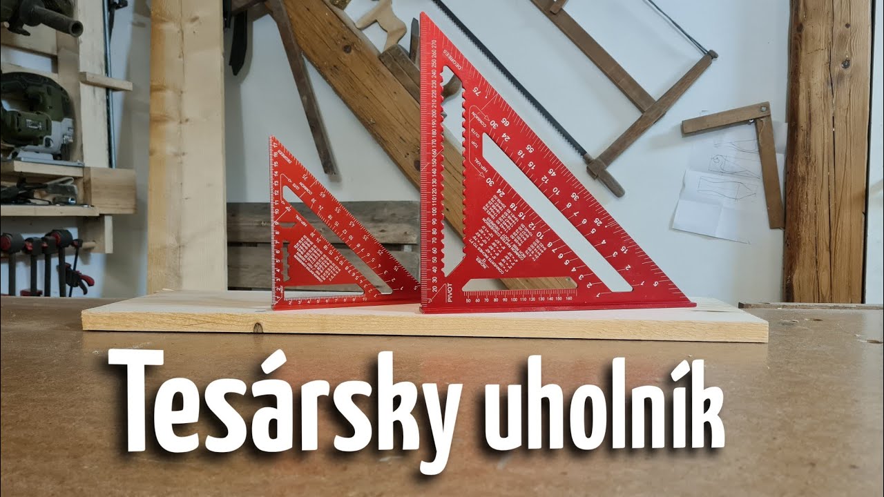 Ako používať tesársky uholník? Speed square