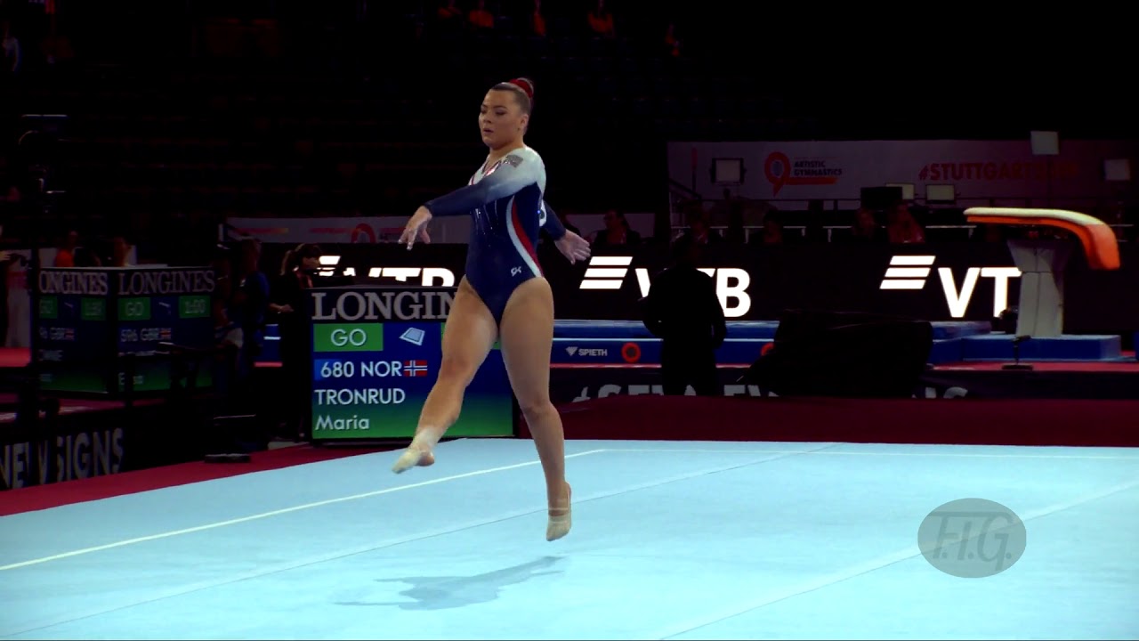 TRONRUD Maria (NOR) - 2019 Artistic Worlds, Stuttgart (GER) - Qualifications Floor Exercise