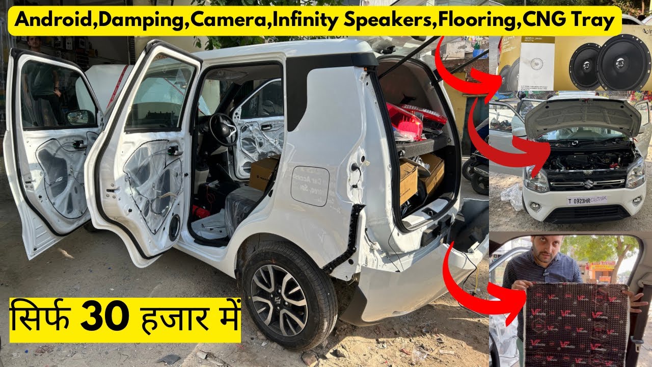 WagonR king | WagonR modification | WagonR VXI CNG | Seat Covers, Damping,Android | cheap & best