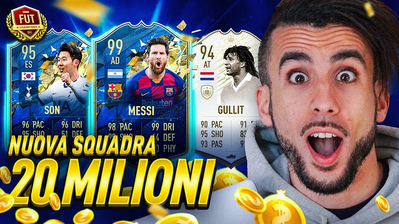 💵 GULLIT PRIME MOMENTS, TOTS e TOTY! la MIA NUOVA SQUADRA da 20 MILIONI! *FUORICLASSE* in WL!