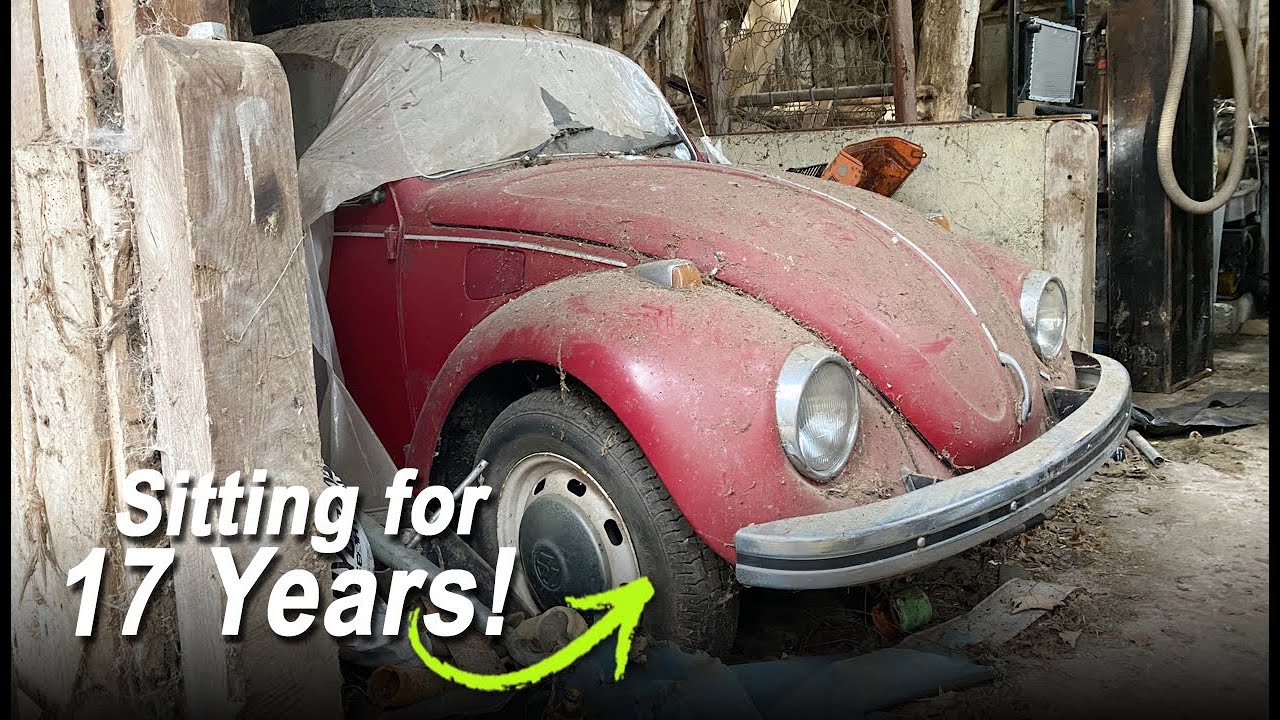 Спасение Volkswagen Beetle 1970 года выпуска после 17 лет в сарае - Часть 1