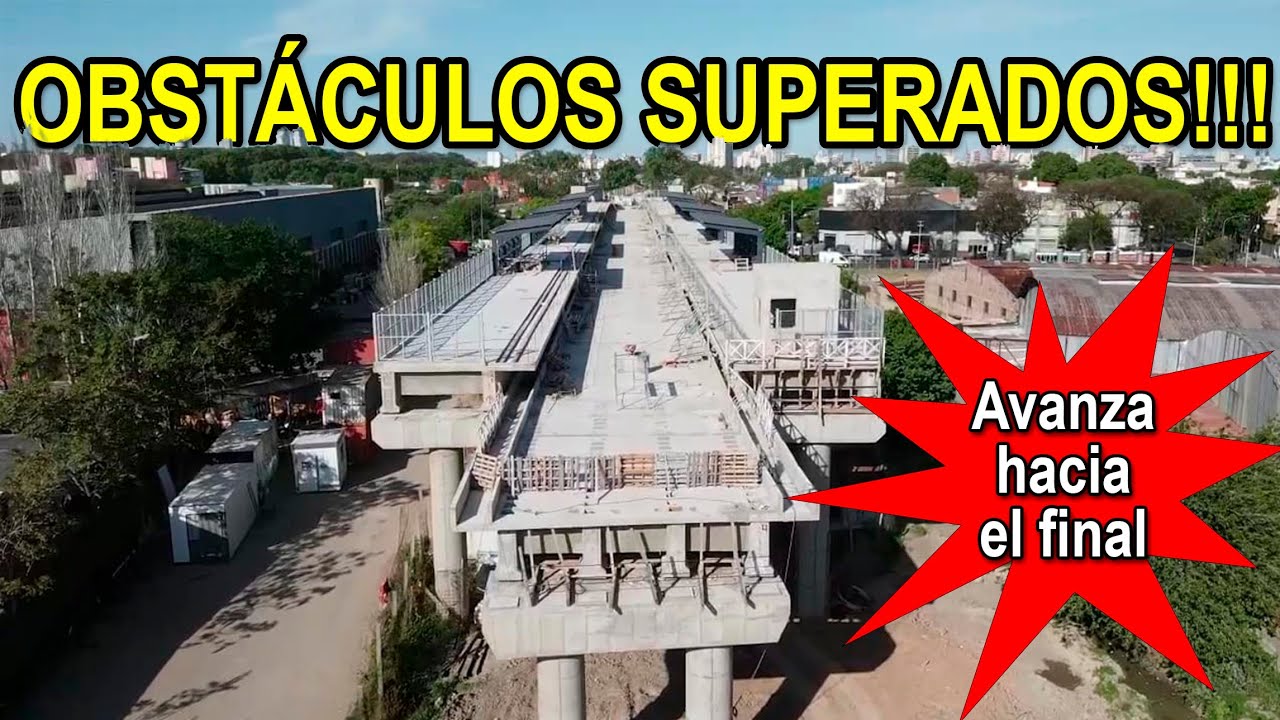 AVANZAN LAS OBRAS VIADUCTO BELGRANO SUR A CONSTITUCIÓN ESTACION BUENOS AIRES ELEVADA