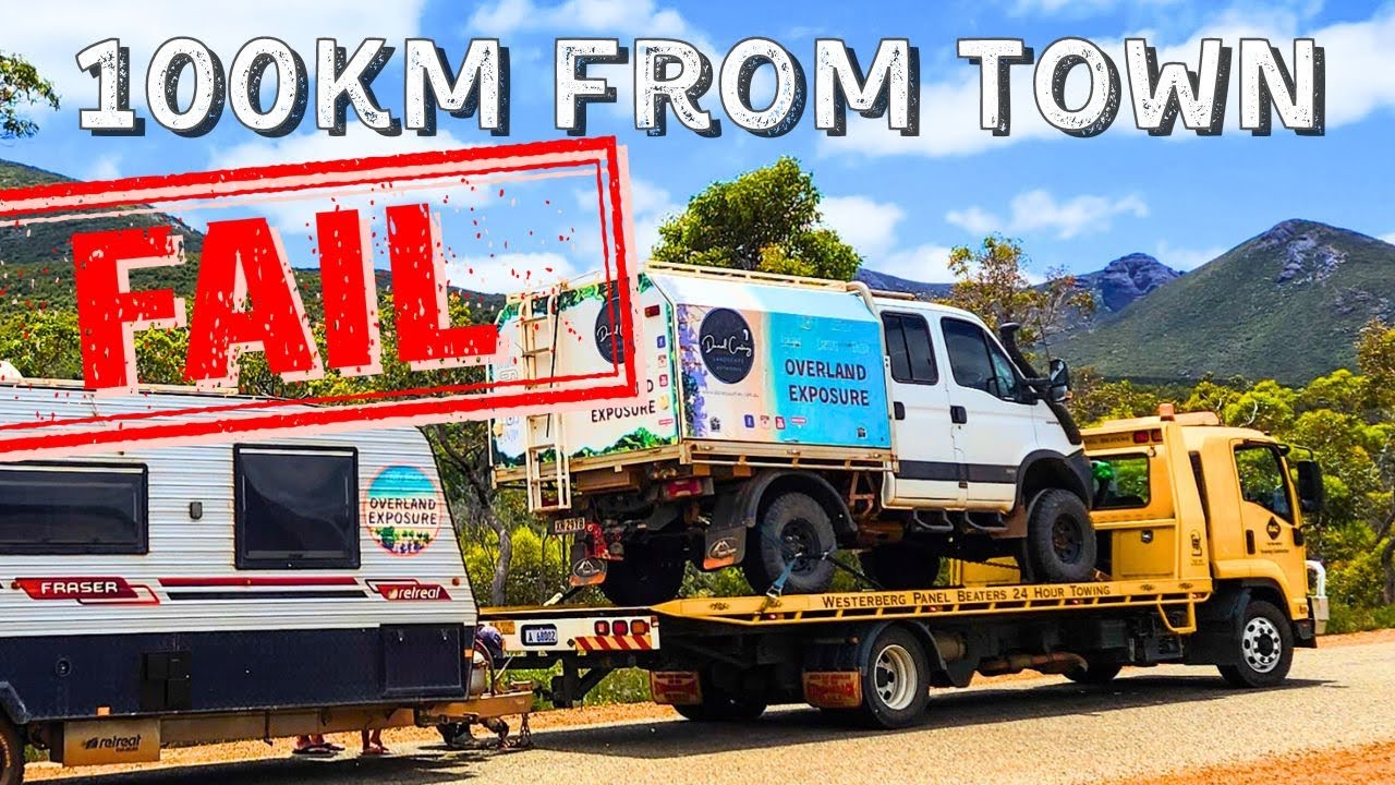 Broken Down 100km from ANYWHERE! / Two of Western Australia's BEST Sky Walks / Travel Australia Vlog