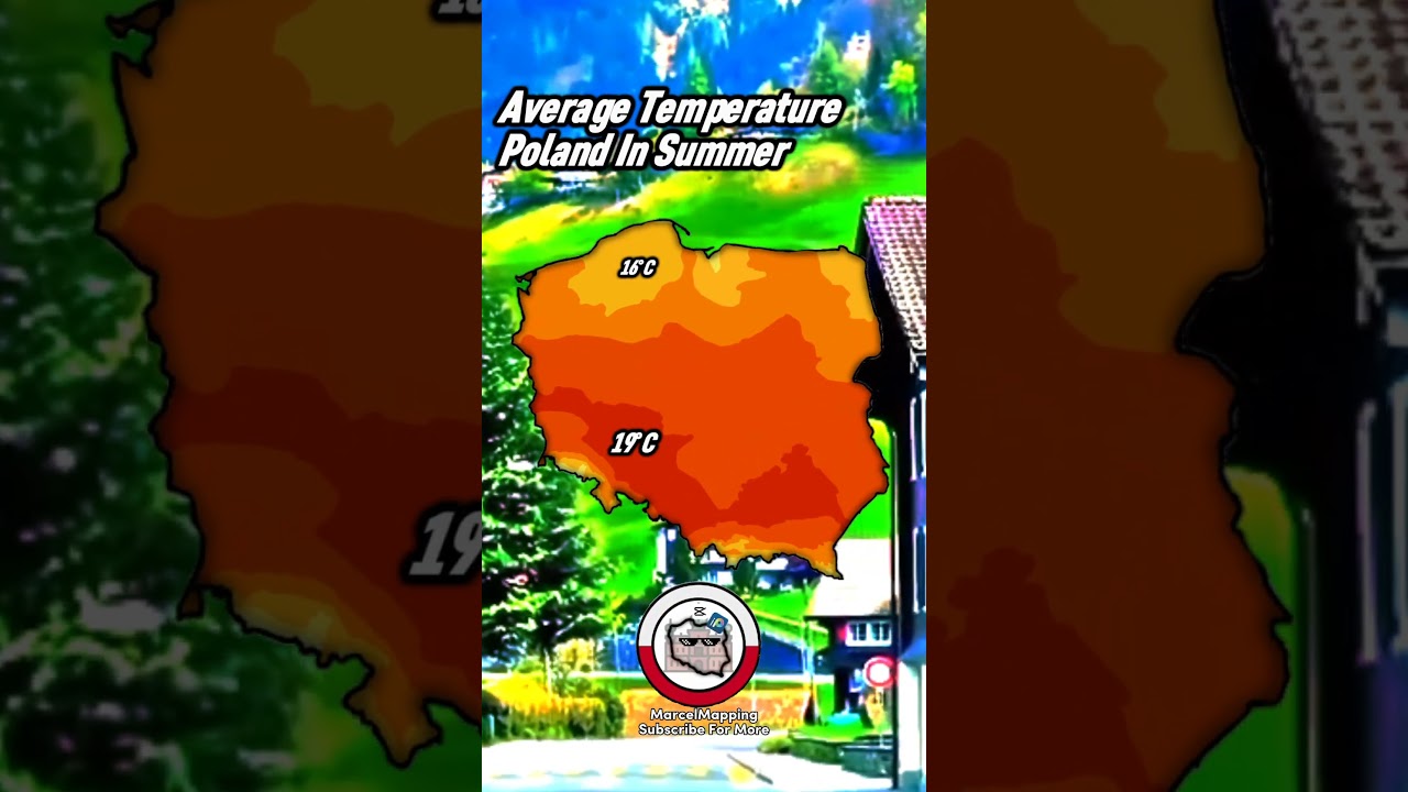 Average Temperature Poland In Summer