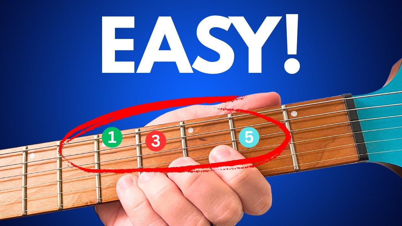 Breakthrough Guitar - How to Create ANY Major Chord EASILY!