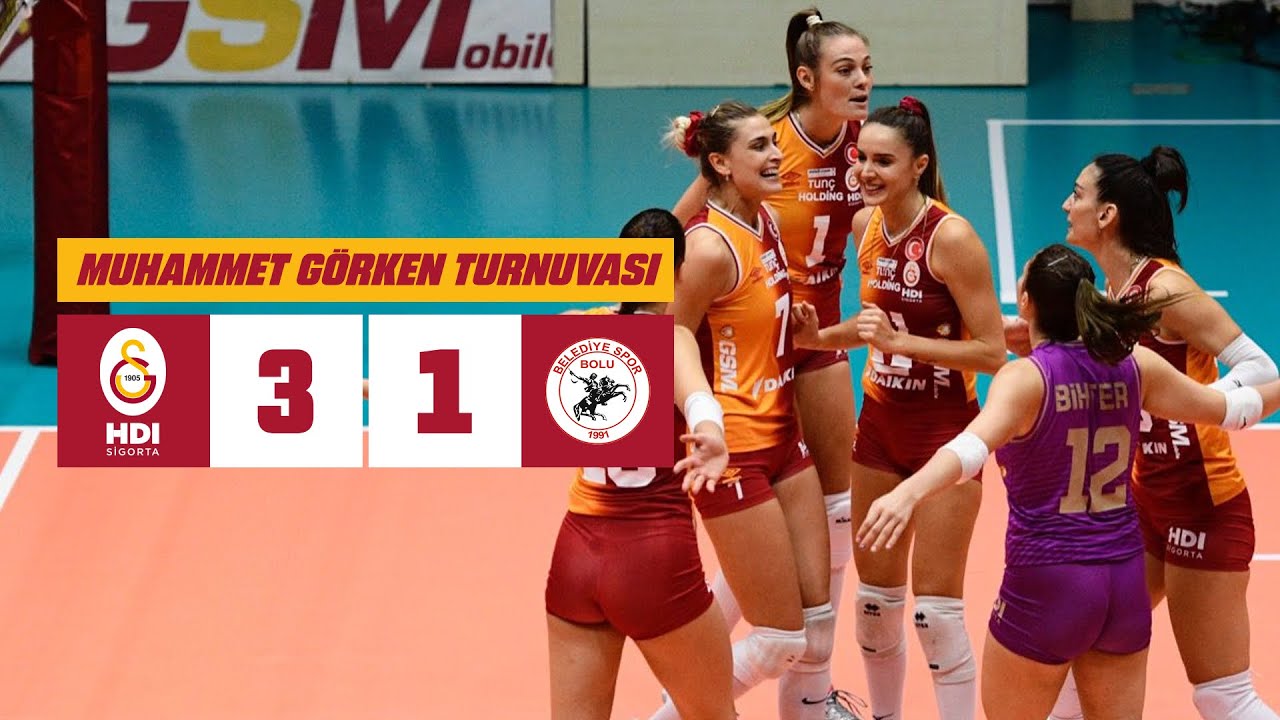 🔴 Galatasaray HDI Sigorta 3-1 Bolu Bld. | Muhammet Görken Turnuvası