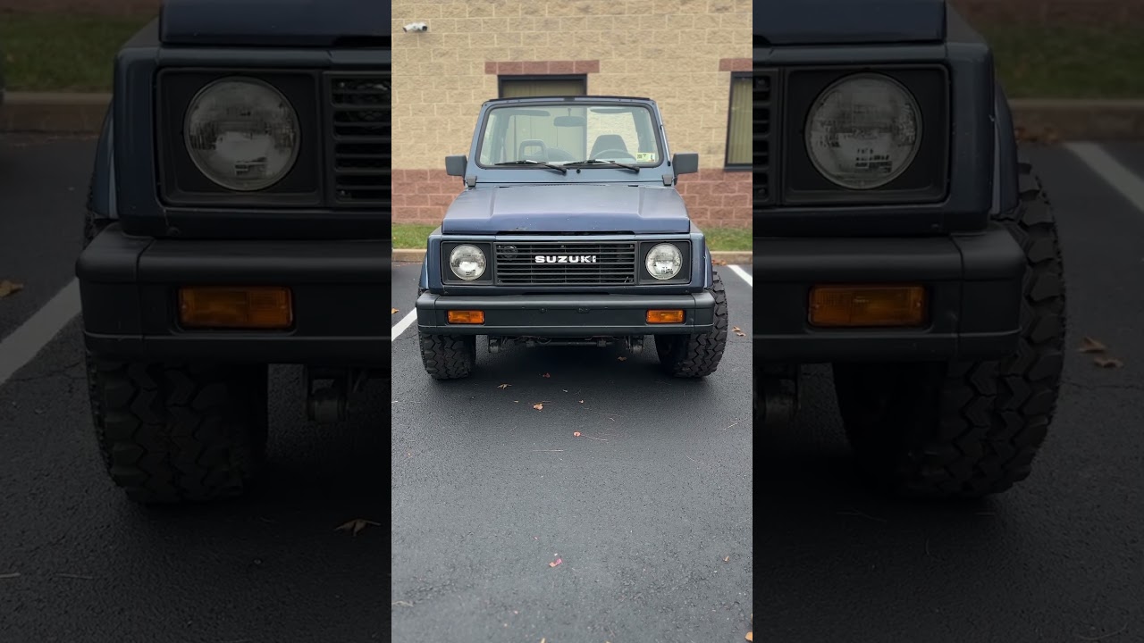 Here&rsquo;s one you don&rsquo;t see everyday, a Suzuki Samurai on super swampers!