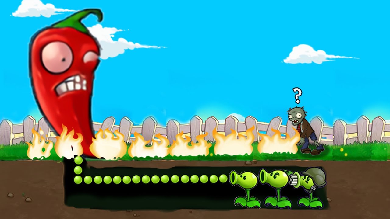 Strongest Fusion Plant. 132 Plants Vs. Zombies PvZ Plus pvz funny moments