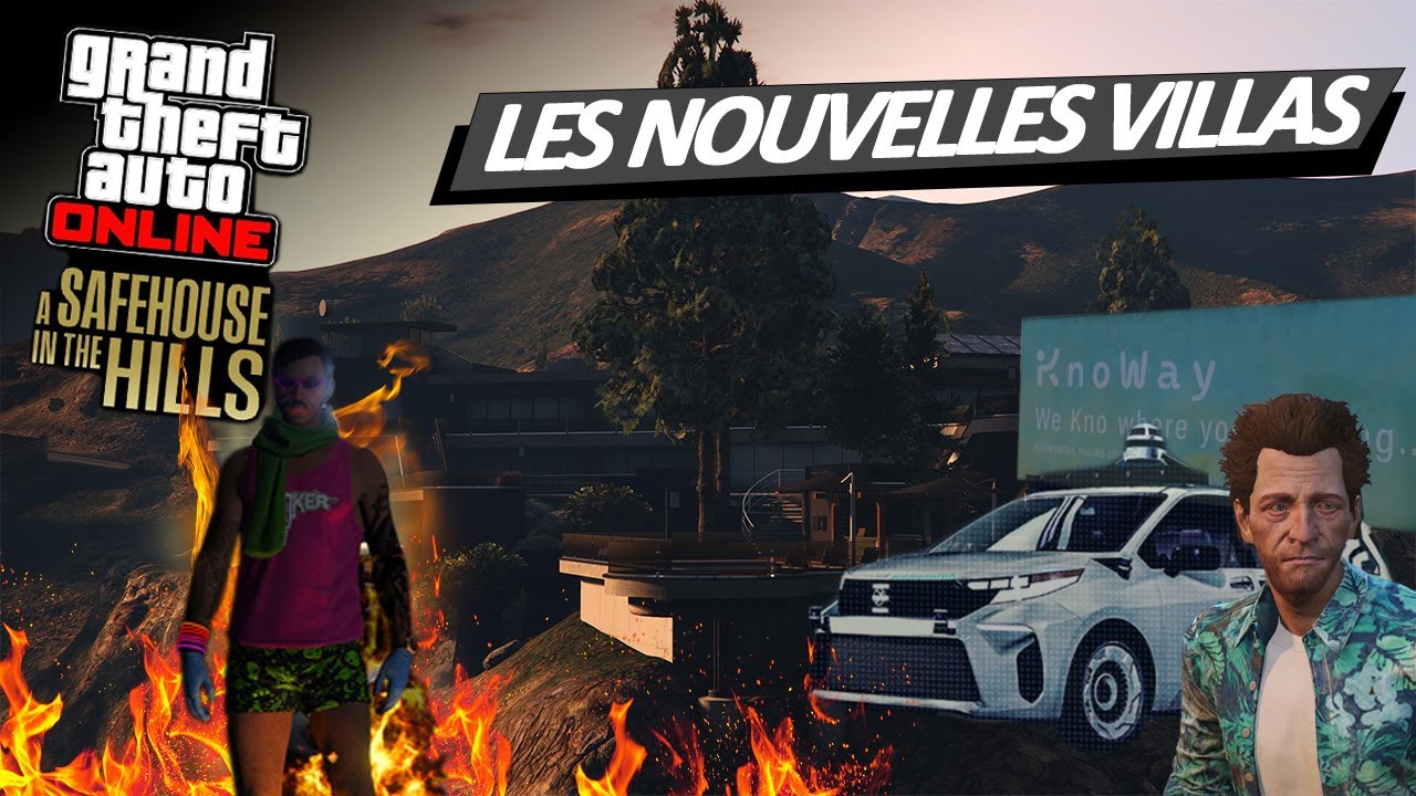 LES NOUVELLES VILLAS SONT ARRIVEES (GTA Online)