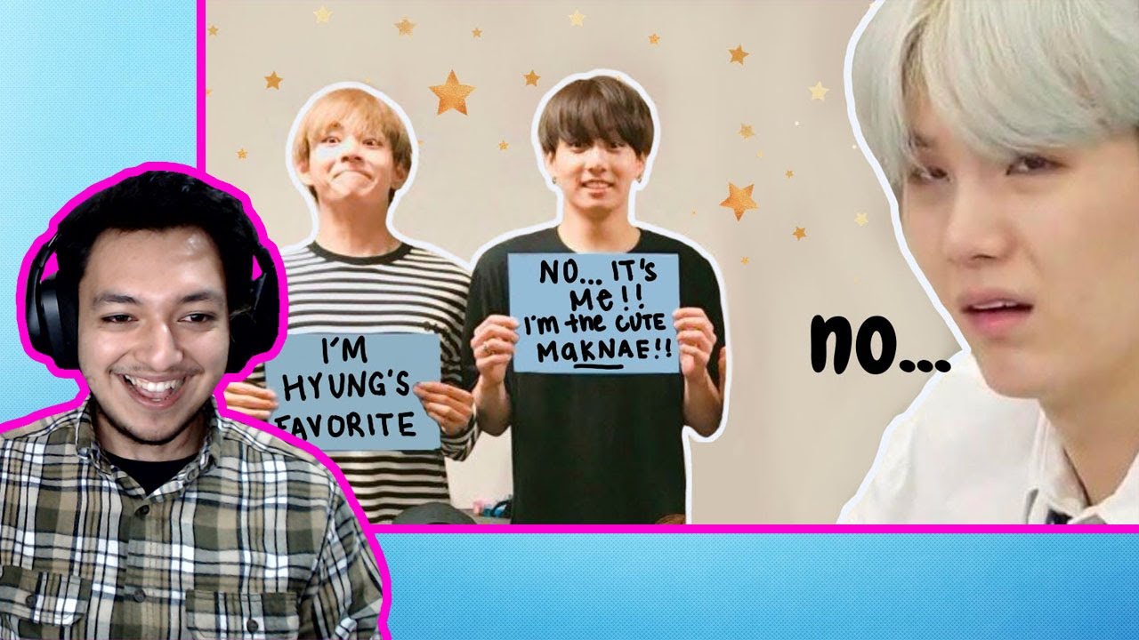 BTS Hyung's favorite maknae - Reaction