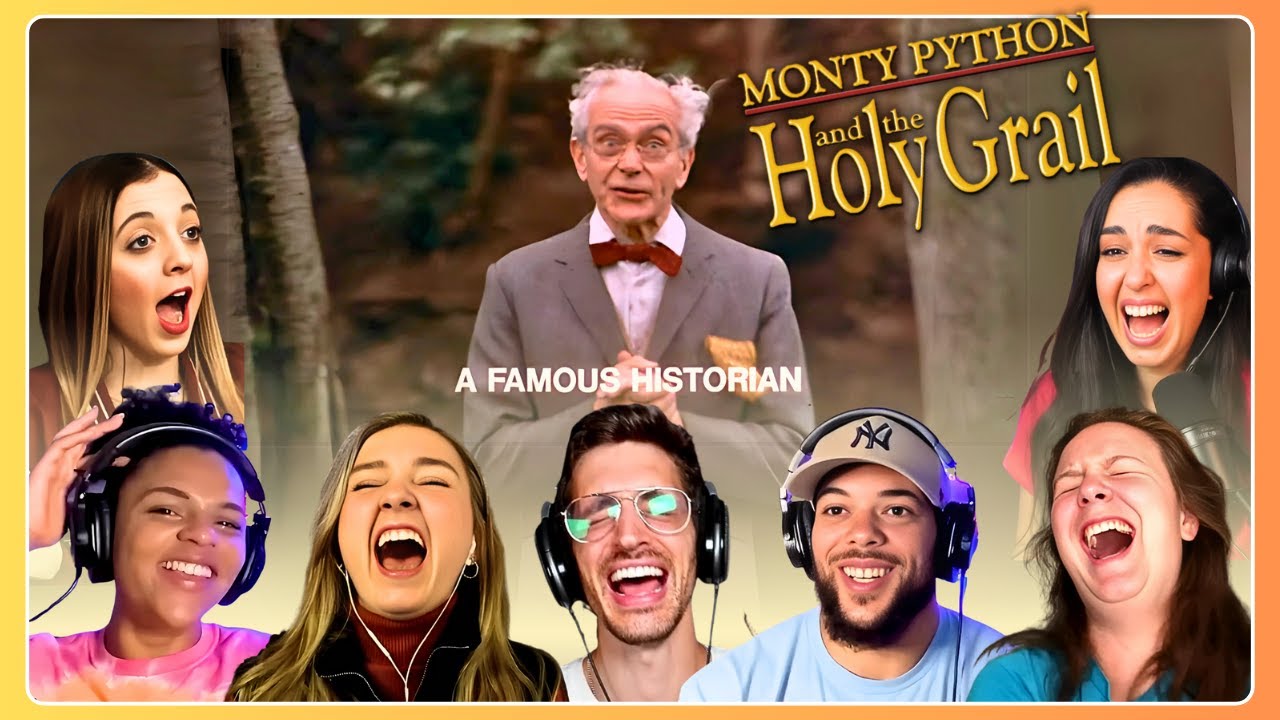 FUNNIEST 'The Famous Historian' Reactions 🎬 Monty Python and the Holy Grail Movie Reaction Mashup