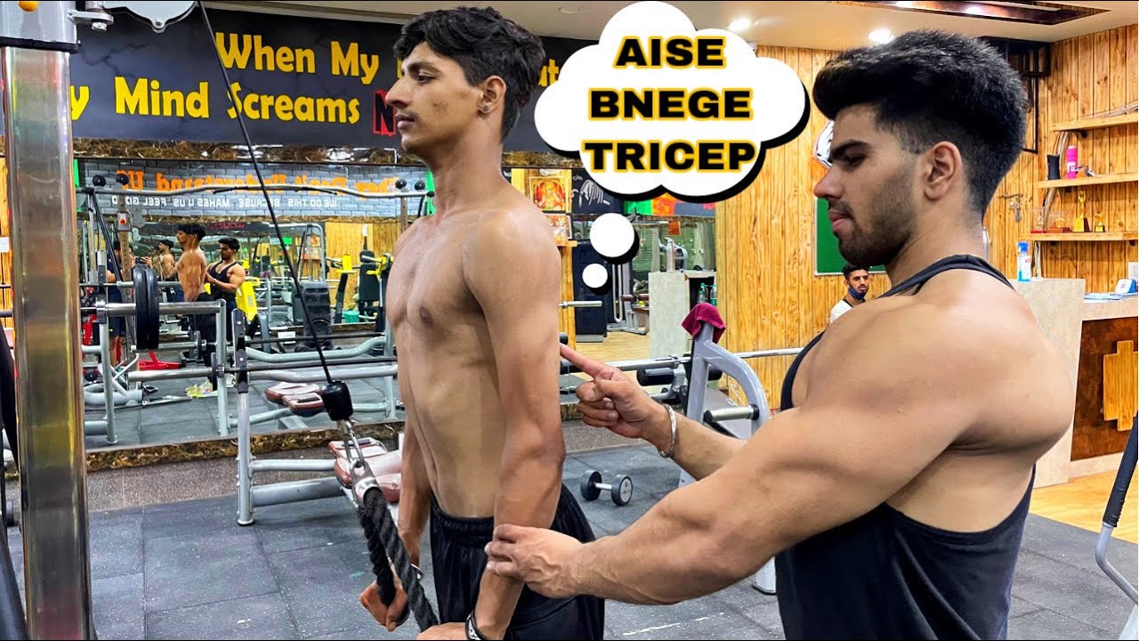 TRICEP WORKOUT AT GYM| GOLDEN TIPS & TOP 3 EXERCISES✅